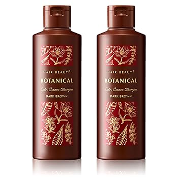 ヘアボーテボタニカルカラークリームシャンプー ダークブラウン 200ml 4本 Amazon | フューチャーラボ ボタニカルカラークリームシャンプー
